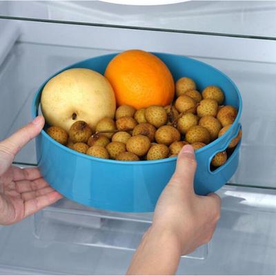 360 Rotating Tray Kitchen Storage Containers For Spice Jar