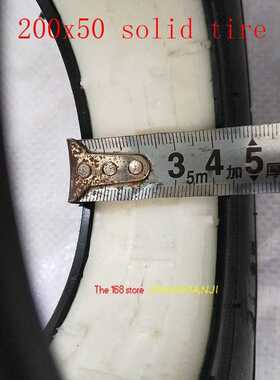 High quality Solid Tubeless Tire 200 x 50 (8x2) solid/foam f