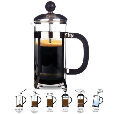 POT-FILTER Coffee-Tool French-Press Stainless-Steel Cafetier