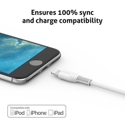 SooPii for Lightning iPhone Short Cable 7 inch Micro USB Ty