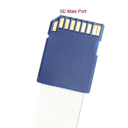 SD SDHC SDXC Card Male To Female Flexible Extension Adapter