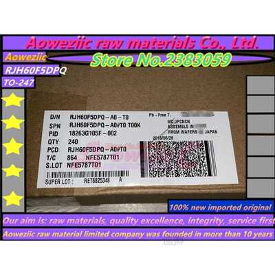 2018+ new imported original RJH60F5DPQ RJH60F5 TO-247
