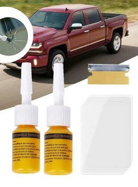 1 Set Window Glass Repair Kit Phone Screen Curing Fluid Too