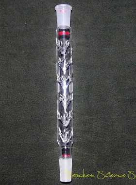 200mm,24/40,Vigreux Distilling Column,Boro Glass Ground Join