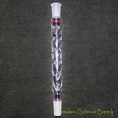 200mm,24/40,Vigreux Distilling Column,Boro Glass Ground Join