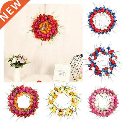 15.7inch rtificil Wreth Frmhouse Silk Grlnd for