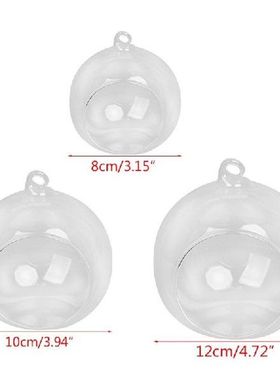 Pondok Pendingin Hamster Transparan Kaca Portabel Keranjang