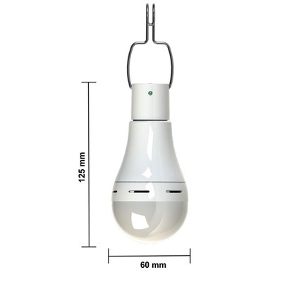 LED Solar Remote Control Light Solar Bulb Lamp Indoor Waterp