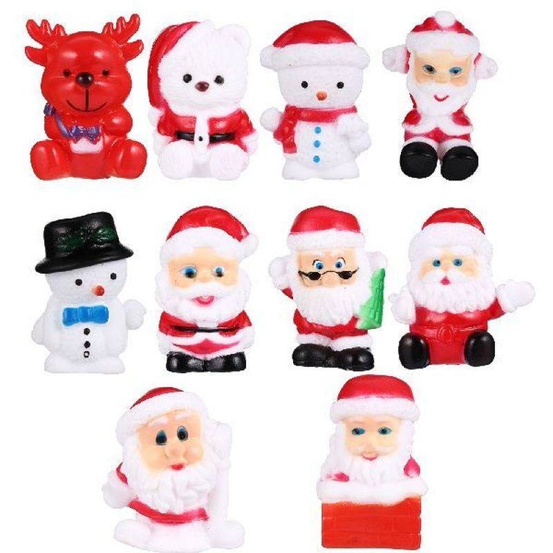 christmas santa miniature figurines clauscake figurine