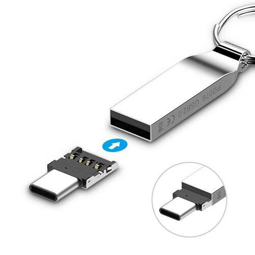2pcs/lot U Disk USB 3.1 Type-C Connector Type C Male To USB