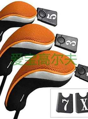 3Pcs/Set Club Heads Cover Soft Wood Golf Club Driver Headcov