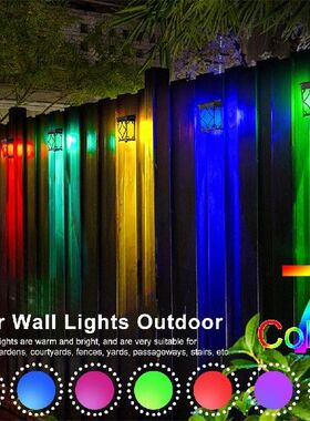 Solar LED Outdoor Sensor Light indoor outdoor Led Wall Lamp