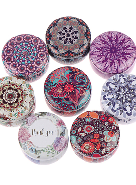 1PC Candy Cookie Box Rose Tea Pot Tin Box Gift Boxes Small