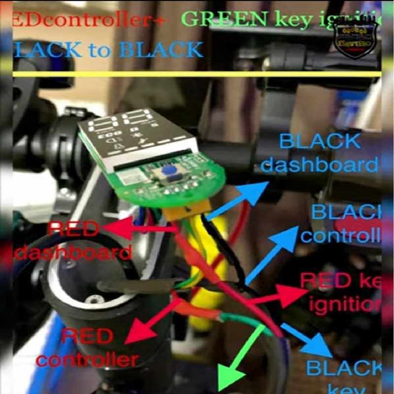 Throttle Ebike Electric Scooter Accessories Kickboard Access - 实物图