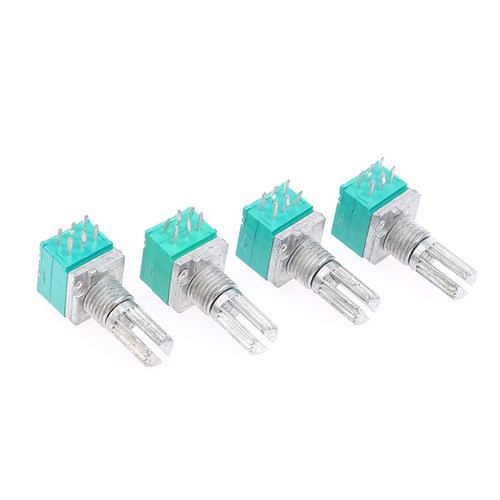 1pc RK097G 6Pin 10K 20K 50K 100K With A Switch Audio Shaft