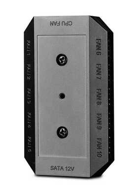 FH-10 3pin 4Pin fan hub motherboard PWM case 12V 1