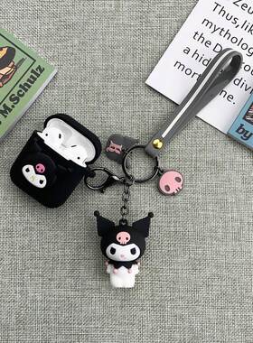Japan Cute Cartoon Kuromi BADTZ MARU Headphone Cover For Ap