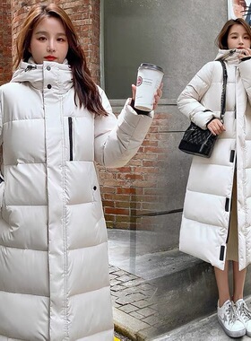 Women's mid-length cotton-padded jacket for 2021 win