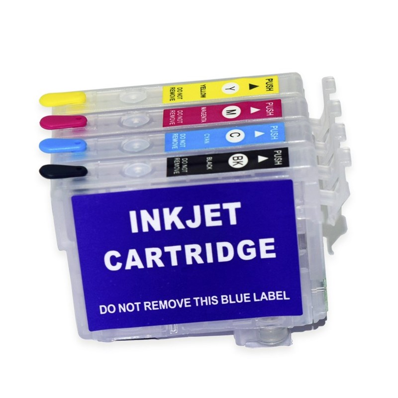 T702 T702XL Refillable Ink Cartridge for Epson Workforce Pro