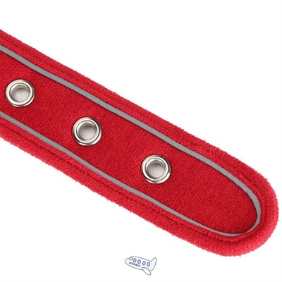 High Quality Leather Dog Puppy Collar Safety Reflective Coll