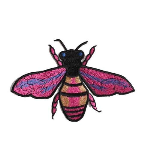 10pcs Bees Iron On Embroidered Clothes Patches for DIY
