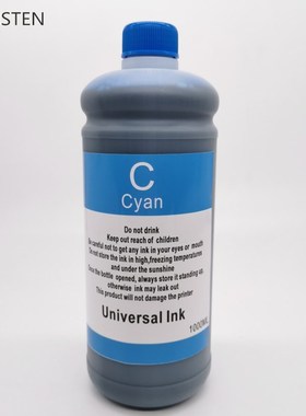 1000ML 1KG Liter Black C M Y Refill Dye Based Ink Kit Replac