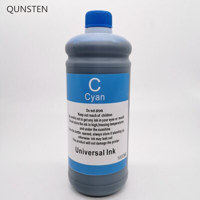 1000ML 1KG Liter Black C M Y Refill Dye Based Ink Kit Replac