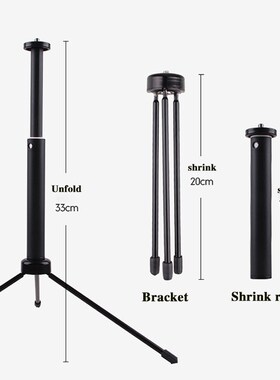 Dimmable LED Selfie Ring Light with Tripod photographi light