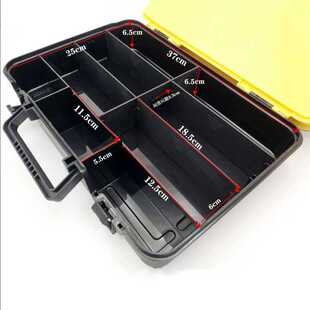 2021 Large-Capacity Double-Layer Fishing Tackle Box Multifun