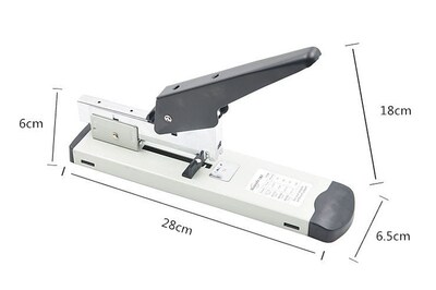 Huapuda Heavy Type Metal Stapler Bookbinding Stapling 120 Sh
