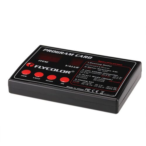 Flycolor 50A/70A/90A/120A/150A RC boat ESC Programing Card f
