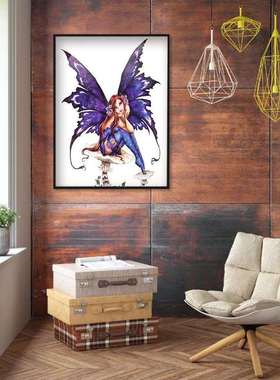 Diamond Painting butterfly fairy Partial Special Rhinestone