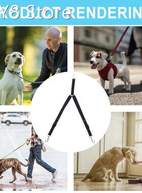 Double Dog Leash Two Dog Adjustable Dog Leash Length Dog Lea
