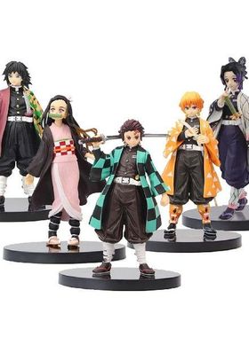 16cm Kimetsu No Yaiba Figure Tanjirou Nezuko Inosuke