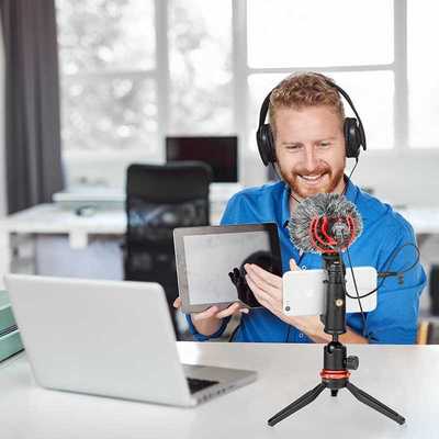 MM1 M1 Studio Mic Lavalier Mini Microphone for iPhone Canon