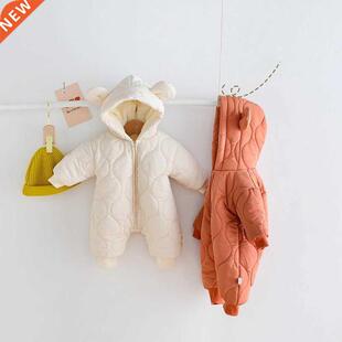 MILANCEL 2021 Autumn Winter New Baby Clothing Bear Ear Baby