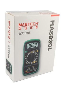 MASTECH MAS830L Pocket Size Digital Multimeters Meter with R