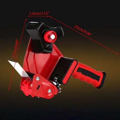 Heavy Duty Tape Gun Dispenser Sealing Packaging Parcel Cutte