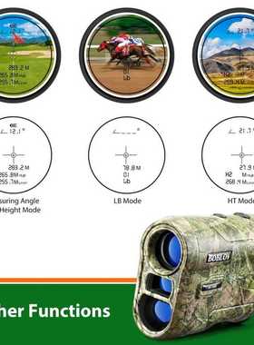 NK-1000 Waterproof Hunting Rangefinder 6.5X Magnification Fl