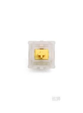 Gateron CAP Milky Yellow V2 Switch Extras 5pin RGB Linear 63