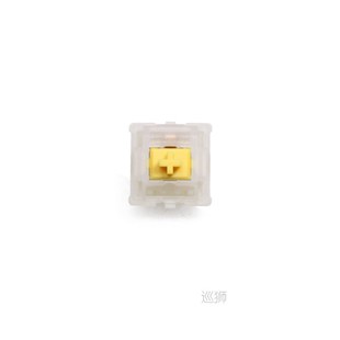 Gateron CAP Milky Yellow V2 Switch Extras 5pin RGB Linear 63