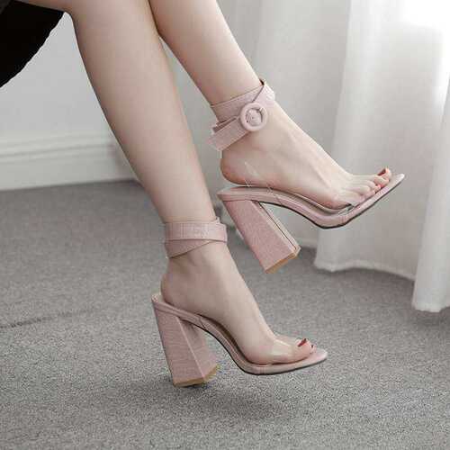 2022 hot woman wedding shoes women high heels summer sandals