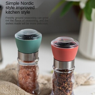 Manual Pepper Grinder Black Pepper Hand Twist Mill Bottle