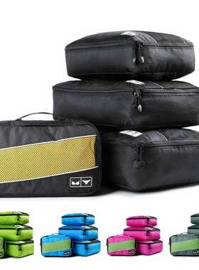 Foxmertor Packing Cubes Fashion Travel Duffle Bag Mesh Pack