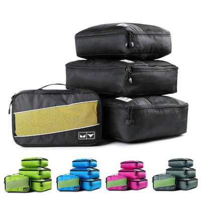 Foxmertor Packing Cubes Fashion Travel Duffle Bag Mesh Pack