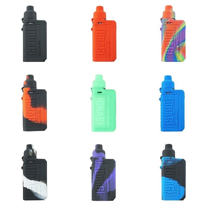 free lanyard texture cover for voopoo drag max 177w pod sil