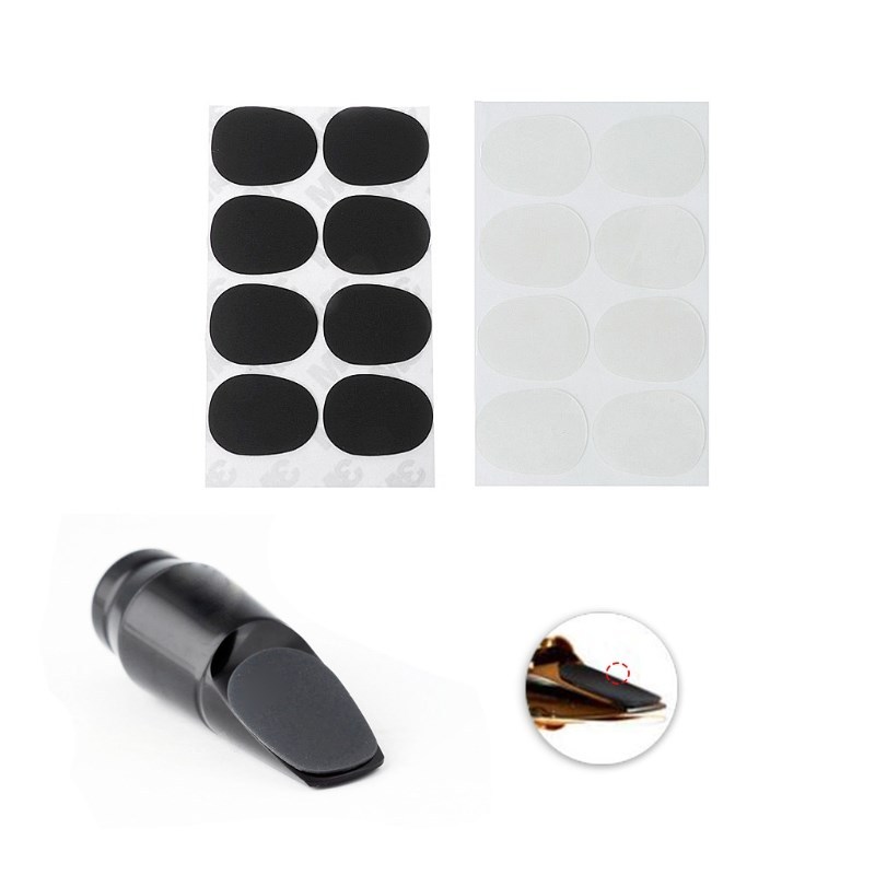 8pcs Treble/Alto/Tenor Sax Clarinet Mouthpiece Patches Pads