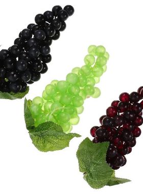 Fruit Grapes Grape Fake Artificial Bunches Simulation