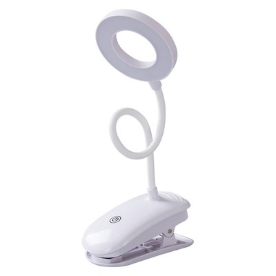 USB Rechargeable Led Clamp Desk Lamp Flexible Gooseneck Touc