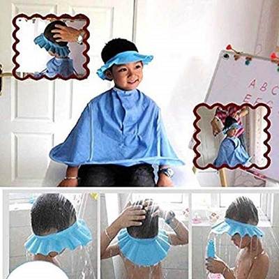 Swim-Cap Bath-Shampoo Baby Adjustable Care for 0-6-Years Kid